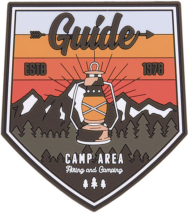 3D PVC Nášivka/Patch Guide Camp area - color