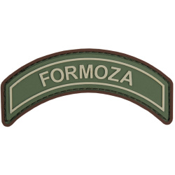 3D PVC Nášivka/Patch Formoza - green/brown