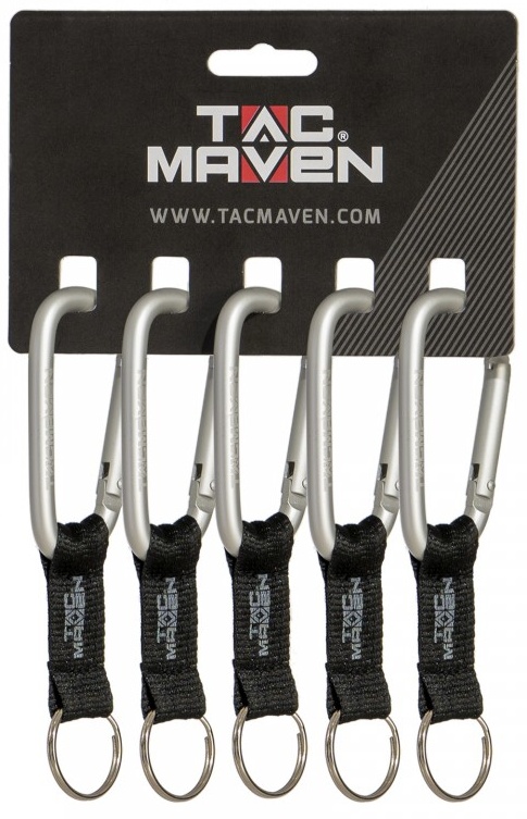 TAC MAVEN Karabína 8mm aluminum - silver (D25029-02SIL)