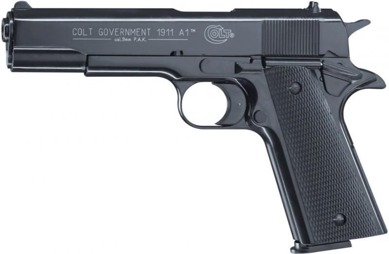UMAREX Plynová pištoľ Colt Government 1911 A1, kal. 9mm - čierna (317.02.30)