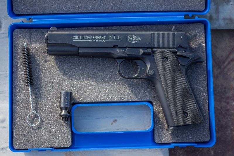 UMAREX Plynová pištoľ Colt Government 1911 A1, kal. 9mm - čierna (317.02.30)