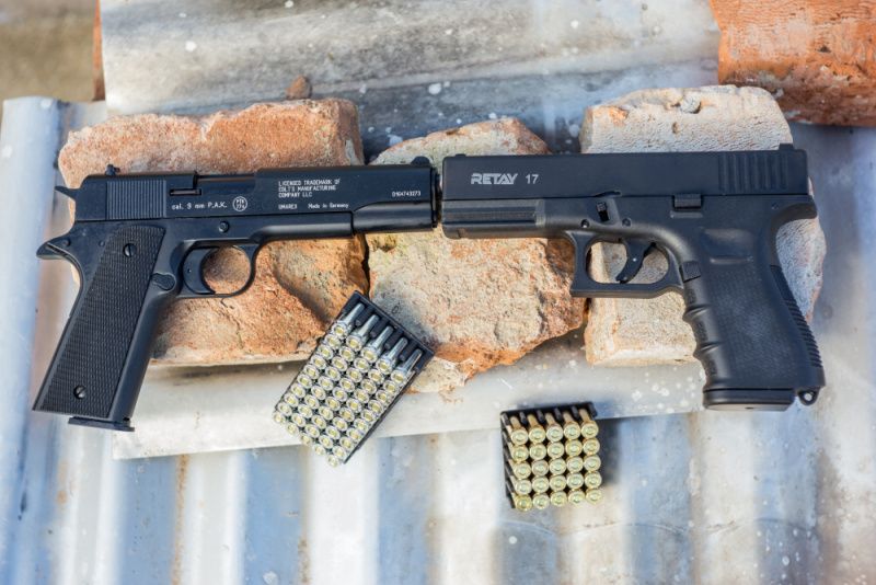 UMAREX Plynová pištoľ Colt Government 1911 A1, kal. 9mm - čierna (317.02.30)