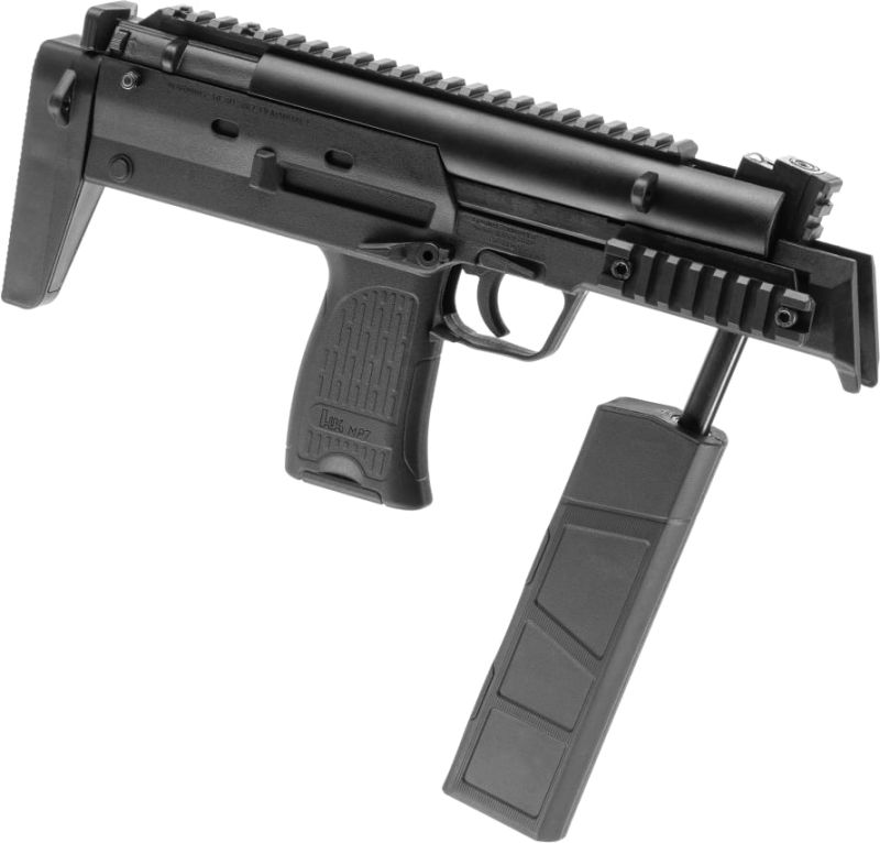 UMAREX Vzduchová pištoľ Heckler & Koch MP7A1 SD, kal. 4,5mm (2.4370)