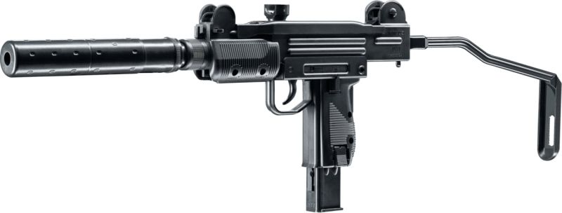 UMAREX Vzduchový samopal CO2 IWI Mini UZI - black (5.8141)