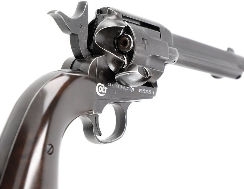 UMAREX Vzduchový revolver CO2 SAA .45 5.5'' antique, kal. 4,5mm diab. (5.8320)