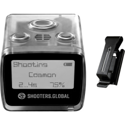SHOOTERS GLOBAL Analyzátor strelby SG Timer Go v.2 w/ pocket clip 