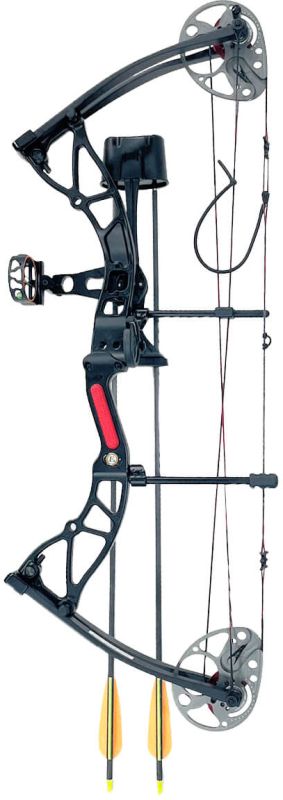 EK ARCHERY Luk kladkový Exterminator Deluxe 15-70 lbs - čierny (CO-035BA)