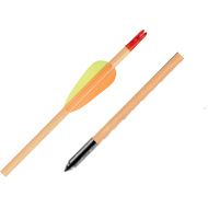 EK ARCHERY Šíp drevený 30" - black point, (D-081AK)