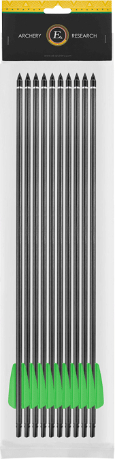 EK ARCHERY Šíp karbónový 15" pre luk Whipshot - čierny (D-122A1-B)