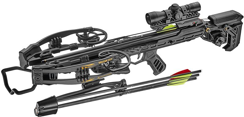 EK ARCHERY Kuša VULCAN 415 200 lbs - black (CR-102BP)