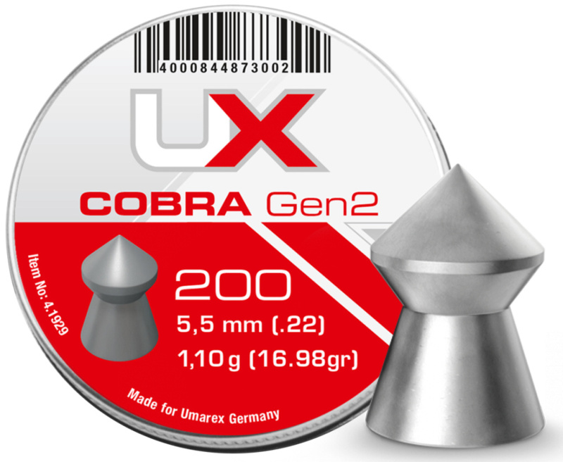 UMAREX Naboj 5,5mm vzduchovka Cobra Gen2 200ks (4.1929)
