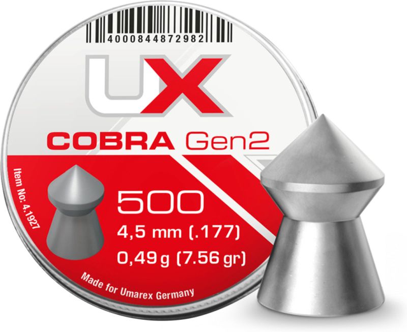 UMAREX Náboj 4,5mm vzduchovka, Cobra Gen2 500ks (4.1927)