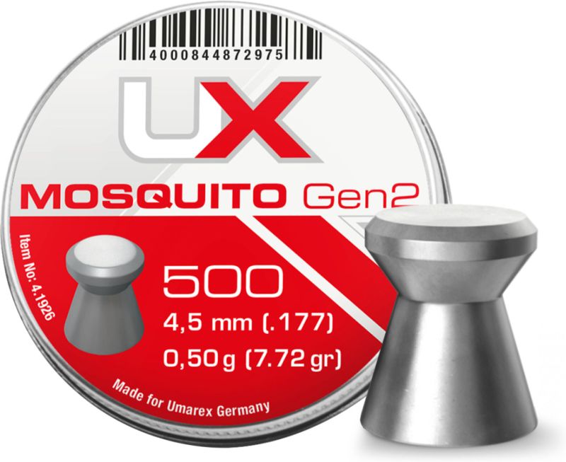 UMAREX Náboj 4,5mm vzduchovka, Mosquito Gen2 500ks (4.1926)