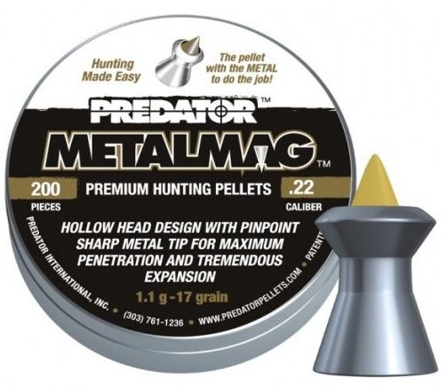 Náboj 5,5mm vzduchovka, Diabolo JSB Predator Metalmag 200ks