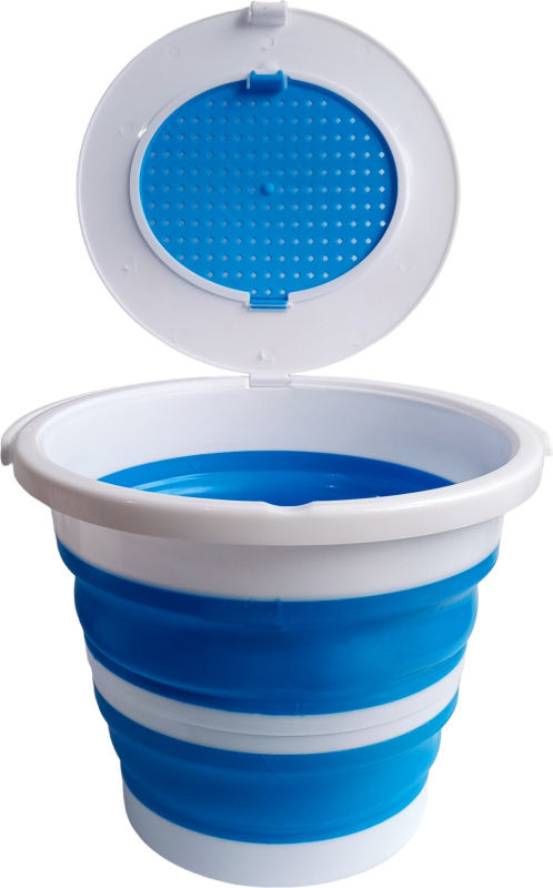 Vedierko na vyrobu gelovych guliciek, blue