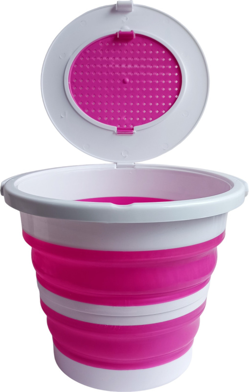 Vedierko na vyrobu gelovych guliciek, pink