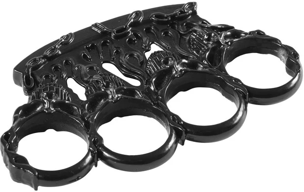 ACM Boxer Skull&Flame - black