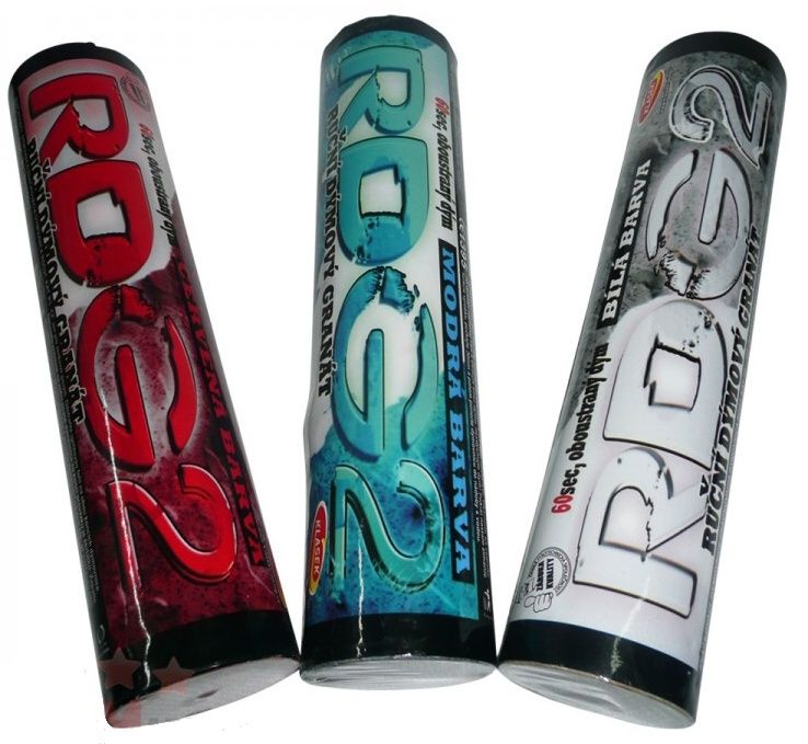 KLASEK Dymovnica RDG2, červená, (RDG2C)