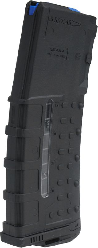 UTG Zásobník AR-15/M4 30 Polymer w/ window 5.56x45mm- black (RBT-AM30)