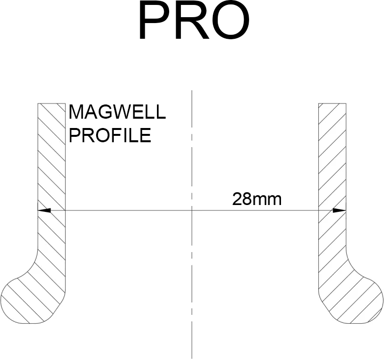 KOLIBRI Rozšírenie zásobníkovej šachty Lieviq Mk1 Pro pre AR-15 - deep black
