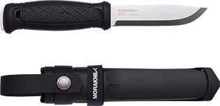 MORAKNIV Nôž s pevnou čepeľou Garberg Multi-Mount - Stainless Steel - čierny (NZ-GBM-SS-01)