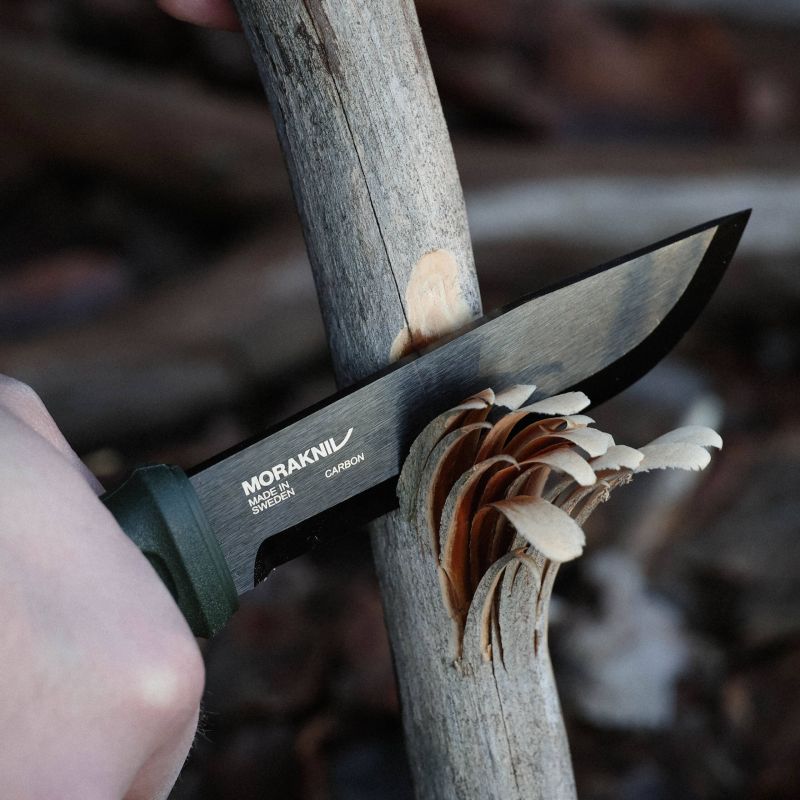 MORAKNIV Nôž s pevnou čepeľou Garberg BlackBlade (C) - olive green (NZ-GBC-CS-02)