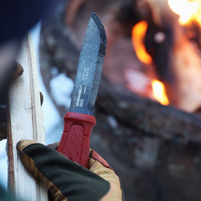 MORAKNIV Nôž s pevnou čepeľou Garberg BlackBlade (C) - olive green (NZ-GBC-CS-02)