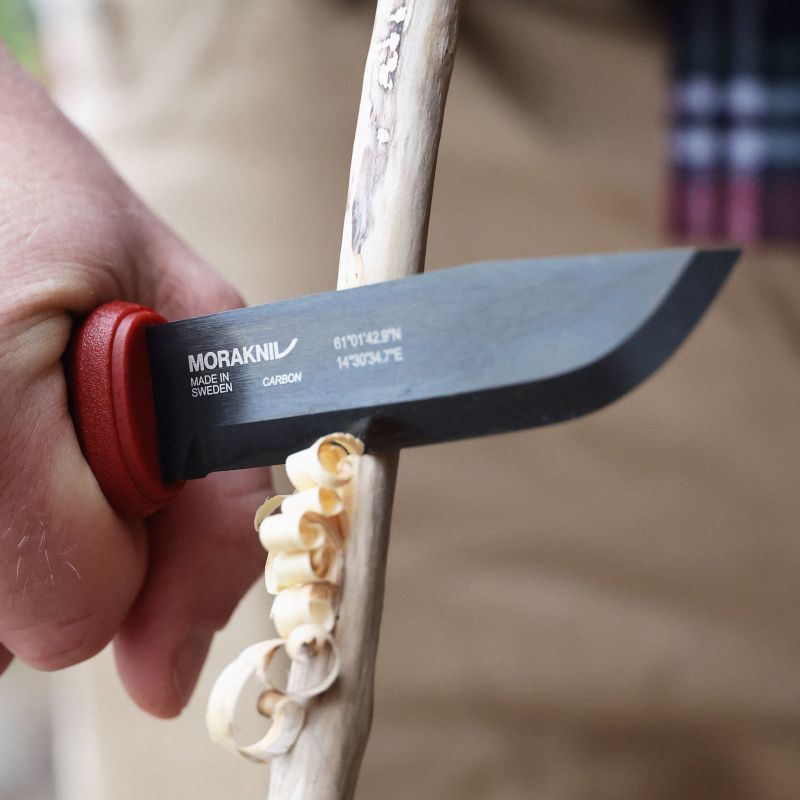 MORAKNIV Nôž s pevnou čepeľou Garberg BlackBlade (C) - olive green (NZ-GBC-CS-02)