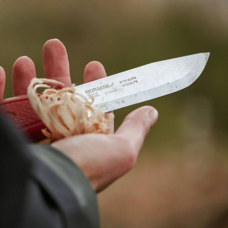 MORAKNIV Nôž s pevnou čepeľou Garberg (S) - olive green (NZ-GBS-SS-02)