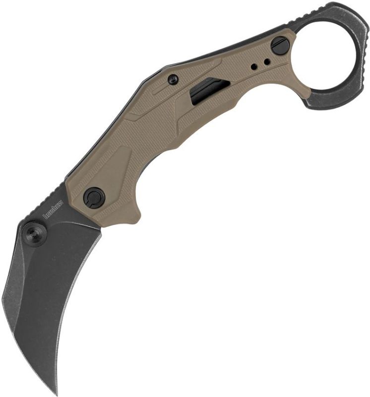 KERSHAW Zatvárací nôž Outlier Linerlock A/O BlackWash - tan (KS2064TANBW)