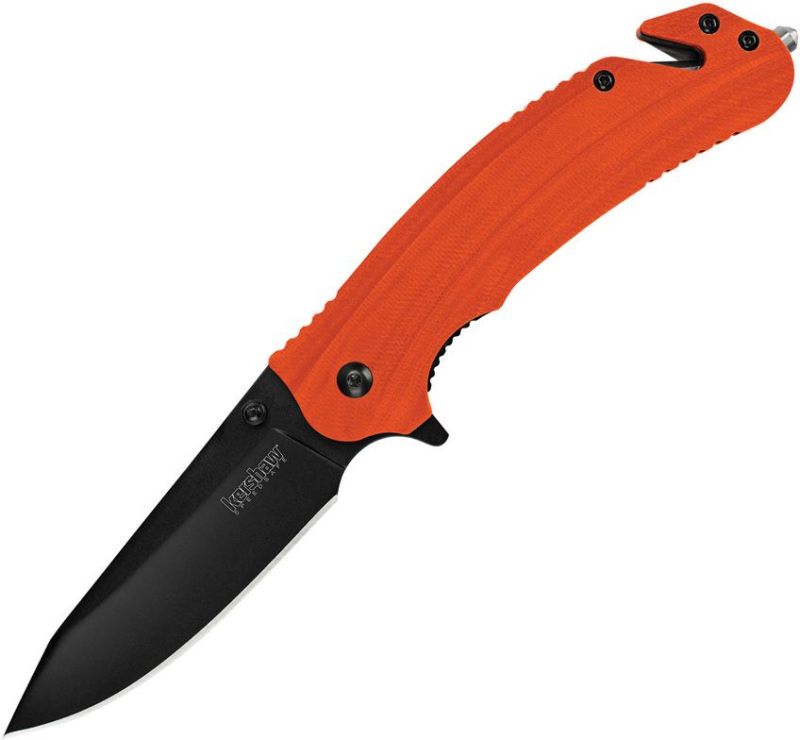 KERSHAW Zatvárací nôž Barricade Linerlock A/O Black - orange (KS8650)