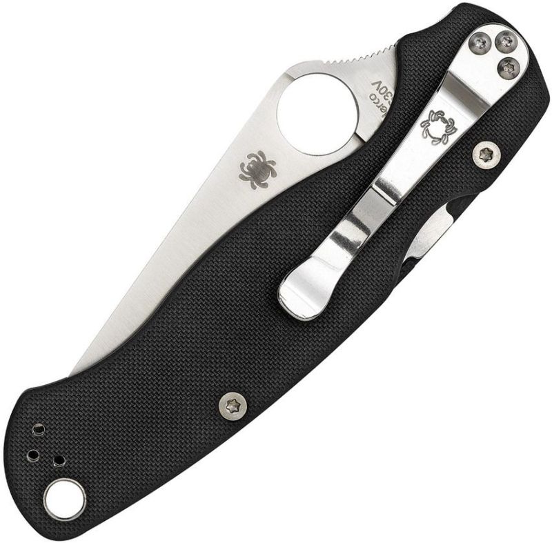 SPYDERCO Zatvárací nôž Para-Military 2 Left - black (SC81GPLE2)