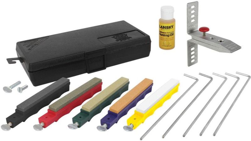 LANSKY Sada na brúsenie nožov Deluxe System (LKCLX)