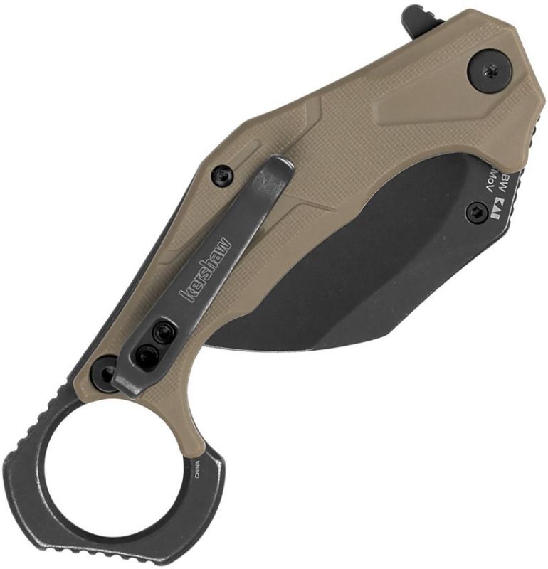 KERSHAW Zatvárací nôž Outlier Linerlock A/O BlackWash - tan (KS2064TANBW)