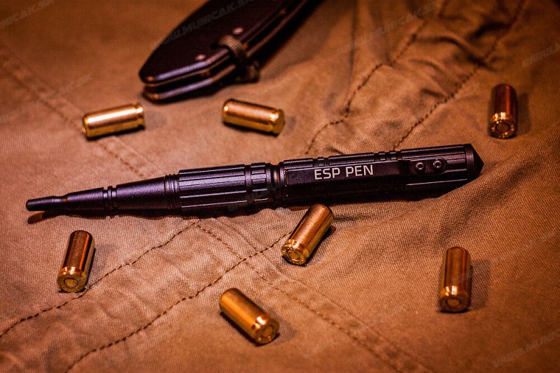 ESP Taktické pero - čierne (KBT-02)