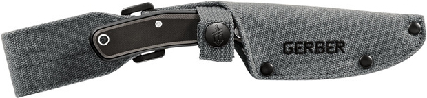 GERBER Nôž s pevnou čepeľou Downwind Caper - black