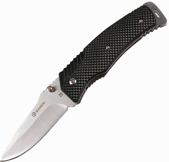 GANZO Zatvárací nôž G618 LinerLock - black (G618)