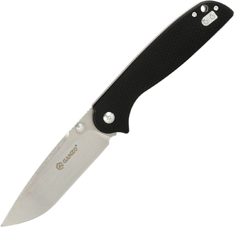 GANZO Zatvárací nôž G6803 LinerLock - black (G6803-BK)