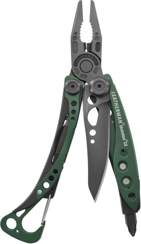 LEATHERMAN Multitool SKELETOOL CX - OG green (833139)