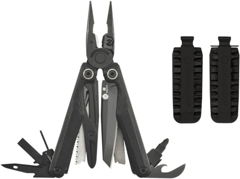 LEATHERMAN Multitool WAVE ALPHA BUNDLE - obsidian (EU300164)