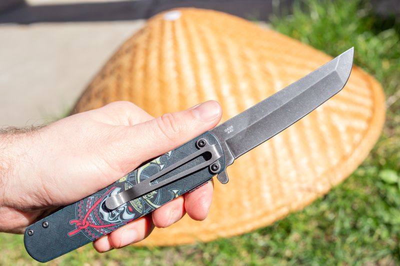 GANZO Zatvárací nôž G626 FlipperLock SW - black (G626-BS)