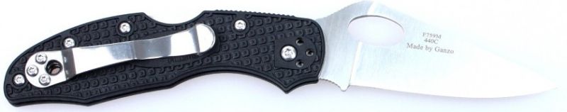 GANZO FIREBIRD Zatvárací nôž F759M BackLock - black (F759M-BK)