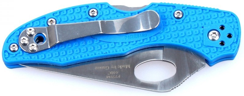 GANZO FIREBIRD Zatvárací nôž F759M BackLock - blue (F759M-BL)