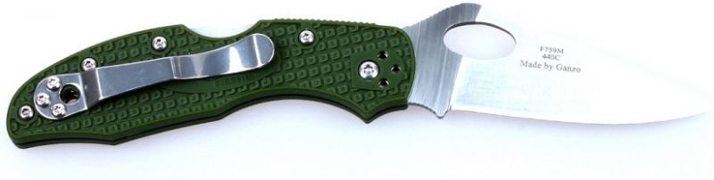 GANZO FIREBIRD Zatvárací nôž F759M BackLock - green (F759M-GR)