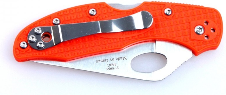 GANZO FIREBIRD Zatvárací nôž F759M BackLock - orange (F759M-OR)