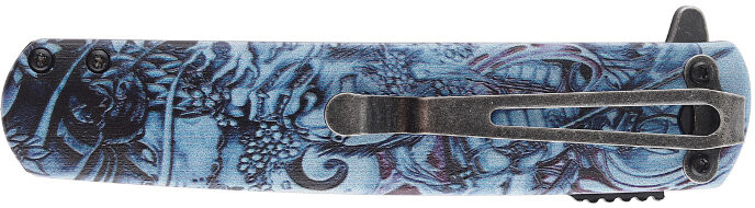 GANZO Zatvárací nôž G626 FlipperLock SW - blue (G626-GS)