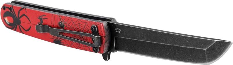 GANZO Zatvárací nôž G626 FlipperLock SW - red (G626-RD)