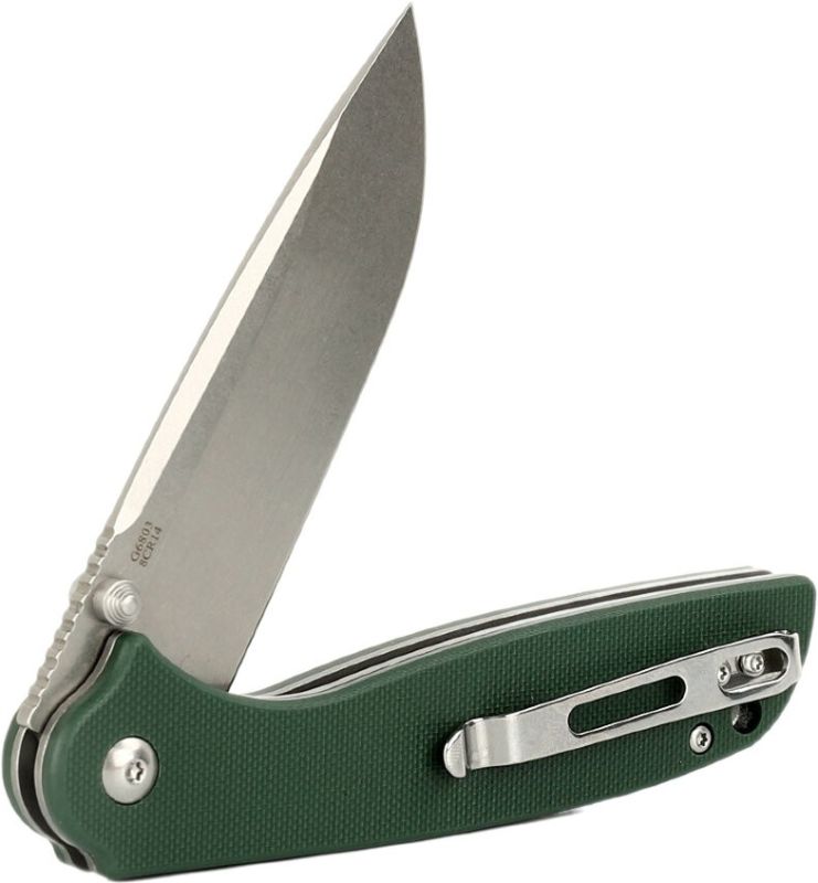 GANZO Zatvárací nôž G6803 LinerLock - green (G6803-GB)