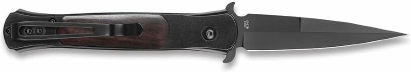 GANZO Zatvárací nôž G707B ButtonLock Black - black (G707B)