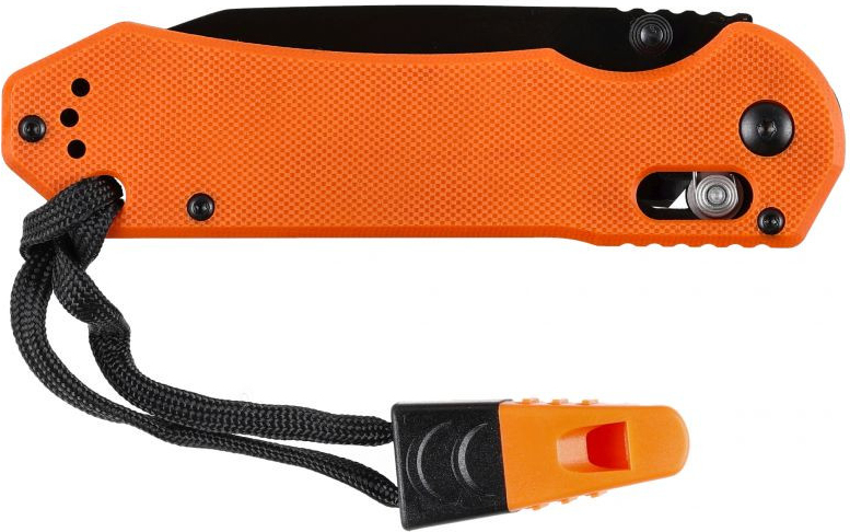 GANZO Zatvárací nôž G7453 G-Lock Black - orange (G7453-OR)